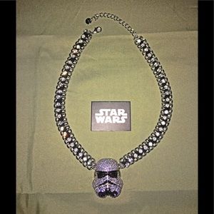 Storm Trooper Rhinestone Necklace